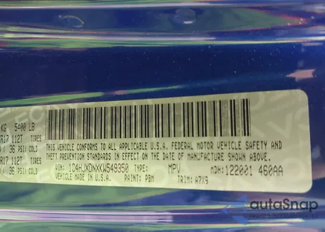 2019 Jeep Wrangler Unlimited Sport S 4X4 from USA, damaged, VIN 1C4HJXDNXKW549350